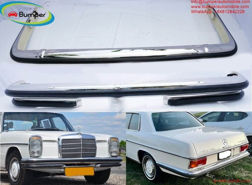 second hand/new: Mercedes W114 W115 250c 280c coupe (1968-1976) bumpers with front lower